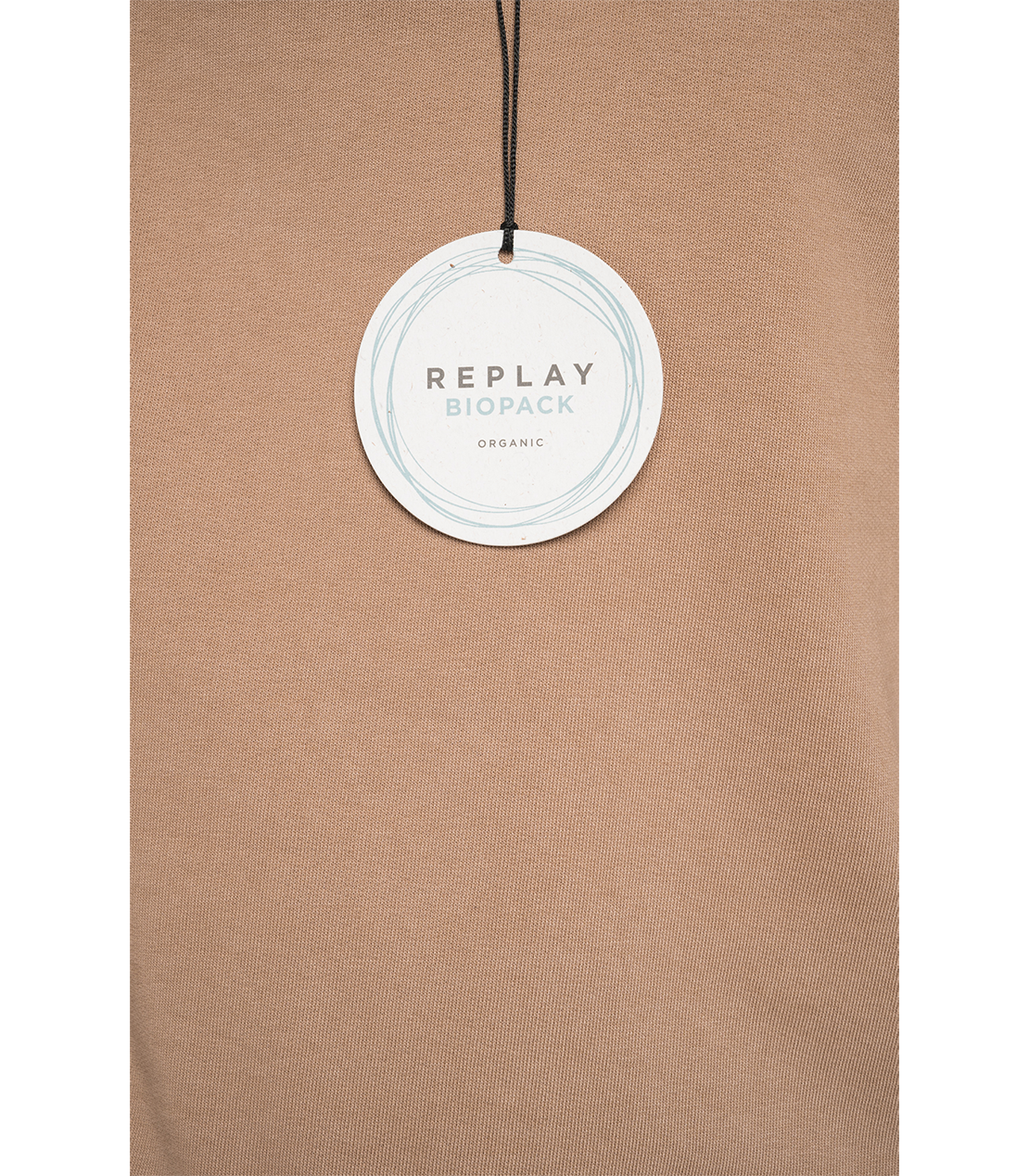 ガーメントダイ オーガニックコットンスウェットシャツ 詳細画像 マッド 5